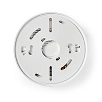 Nedis Kulilte alarm (2x AA batteri) Hvid