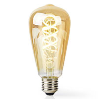Nedis SmartLife Edison LED filament pære E27 - 4,9W (40W)