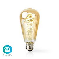 Nedis SmartLife Edison LED filament pære E27 - 4,9W (40W)
