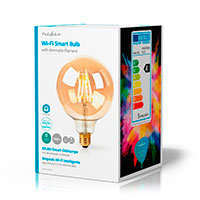 Nedis WiFi Globe dæmpbar LED filament pære E27 - 5W (40W)