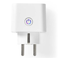Nedis SmartLife Wi-Fi stikkontakt (med energimåler) - 1stk