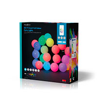 Nedis SmartLife WiFi Festlys 10,8m (48 LED/30mm) Farve