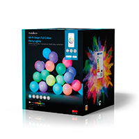 Nedis SmartLife WiFi Festlys 10m (20 LED/50mm) Farve