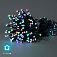 Nedis SmartLife WiFi Lyskæde 10m (84 LED) Farve