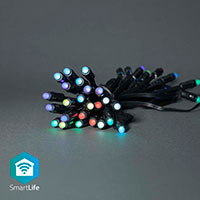 Nedis SmartLife WiFi Lyskde 4m (48 LED) Farve