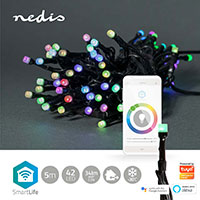 Nedis SmartLife WiFi Lyskde 5m (42 LED) Farve