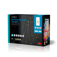 Nedis SmartLife WiFi Lysnet Tr 200 LED (10x 2m) Varm hvid