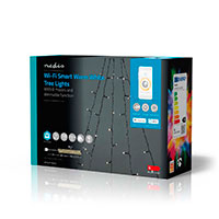Nedis SmartLife WiFi Lysnet Tr 200 LED (5x 4m) Varm hvid