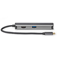 Nedis USB-C Dock 5-i-1 (RJ45/HDMI/3xUSB-A)