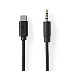 Nedis USB-C til Minijack Kabel - 1m (USB-C/3,5mm Han)