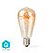 Nedis WiFi Edison dæmpbar LED filament pære E27 - 5,5W (40W)