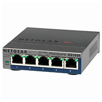 Netgear GS105E Netvrk Switch 5 port - 10/100/1000 Mbps