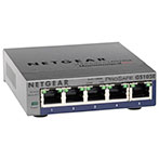 Netgear GS105E Netværk Switch 5 port - 10/100/1000 Mbps