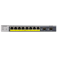 Netgear GS110TP-300EUS Netvrksswitch 8-port - 10/100/1000 (PoE)