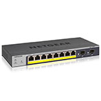 Netgear GS110TP-300EUS Netværksswitch 8-port - 10/100/1000 (PoE)