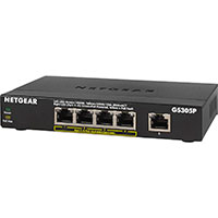 Netgear GS305P-200PES Gigabit PoE Switch 55W (5 port)