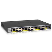 Netgear Pro GS752TPv2 PoE+ Netvrk Switch 48 port - 10/100/1000 Mbps (380W)