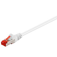 Netværkskabel STP Cat6 - 0,15m (Hvid)