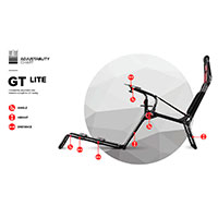 Next Level Racing GT LITE Gaming Cockpit (Foldbar)