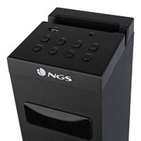 NGS Skycharm tårnhøjttaler (Bluetooth) Sort