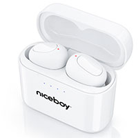 Niceboy HIVE Podsie 3 TWS Earbuds (35 timer) Hvid