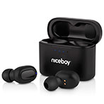Niceboy HIVE Podsie 3 TWS Earbuds (35 timer) Sort