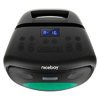 Niceboy Party Boy II Bluetooth Højttaler (200W)