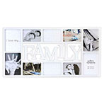 Nielsen Family Collage 8999331 Billedramme (6x 10x15cm/4x 13x18cm) Hvid Resin