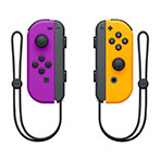 Nintendo Switch Joy-Con s�t - Neonlilla/Neonorange