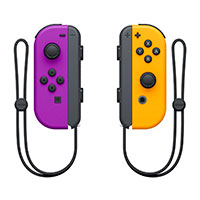 Nintendo Switch Joy-Con st - Neonlilla/Neonorange