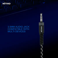 Nitho Janus Gaming Headset (3,5mm) Sort