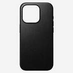 Nomad Modern Cover t/iPhone 15 Pro (MagSafe) Sort Lder