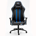 Nordic Gaming Carbon stol (PU læder) Blå