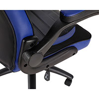 Nordic Gaming Charger V2 Gaming stol (PVC læder) - Sort/Blå