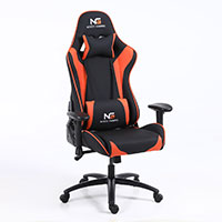 Nordic Gaming stol Racer (150kg) Orange/Sort