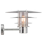Nordlux Bastia Dæmpbar Have Væglampe E14 - 35cm (20W) Galvaniseret Stål