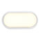 Nordlux Cuba Outdoor Bright Oval LED Vglampe - 10x20,5cm (14W) Hvid
