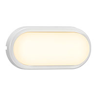 Nordlux Cuba Outdoor Energy Oval LED Vglampe - 10x20,5cm (6,4W) Hvid