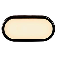 Nordlux Cuba Outdoor Energy Oval LED Vglampe - 10x20,5cm (6,4W) Sort