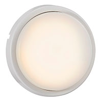 Nordlux Cuba Outdoor Energy Round LED Vglampe - 17,5cm (6,3W) Hvid