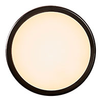Nordlux Cuba Outdoor Energy Round LED Vglampe - 17,5cm (6,3W) Sort
