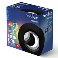 Nordlux Don Smart Color Indbygningsspot 4,7W - Sort