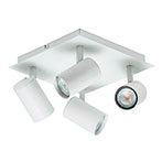 Nordlux Frida 4-Spot Spotlight Loftlampe GU10 - 23x23cm (4x35W) Hvid