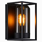 Nordlux Griffin Udendørs Væglampe E27 - 15,6x13cm (15W) Røgfarvet