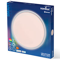 Nordlux Liva Smart Color Loftlampe 21W (2700-6500K) Hvid