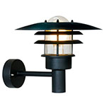 Nordlux Lønstrup Dæmpbar Væglampe E27 - 32cm (60W) Sort