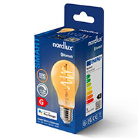 Nordlux Smart LED filamentpære E27 - 4,7W (40W) Hvid