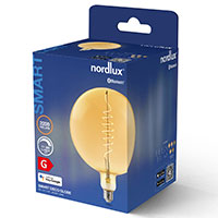Nordlux Smart LED Globe XL filamentpære E27 - 4,7W (40W)Hvid