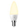 Nordlux Smart LED Kerte pre E14 - 4,7W (40W) Hvid