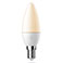 Nordlux Smart LED Kerte pre E14 - 4,9W (40W) Hvid